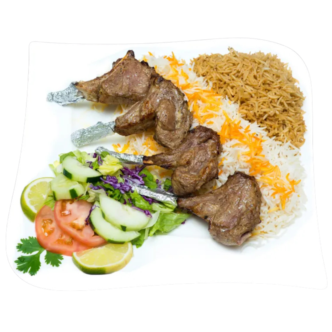 Grill Kabob Lamb Chops
